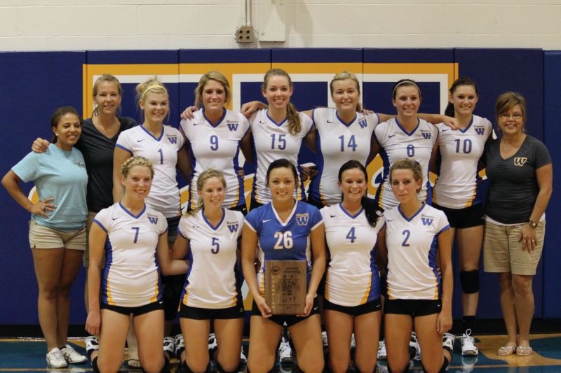 Wahoo Public Schools Warrior Volleyball Ends 2011 Season with 2111 Record